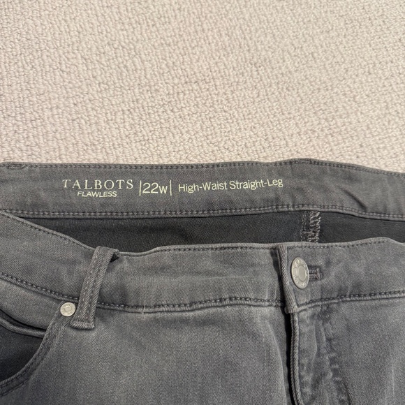Talbots Grey Jeans - Picture 2 of 3